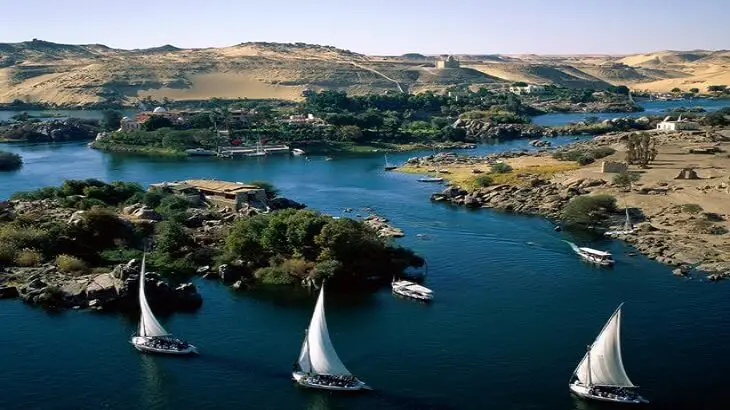 موضوع تعبير عن نهر النيل بالعناصر والافكار