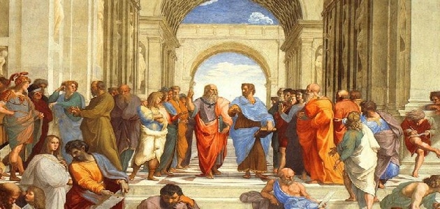 بحث عن سقراط وافلاطون وارسطو