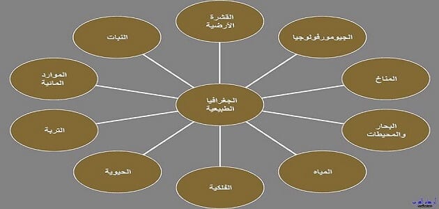 فروع الجغرافيا الطبيعية والبشرية وتطورها يلا نذاكر