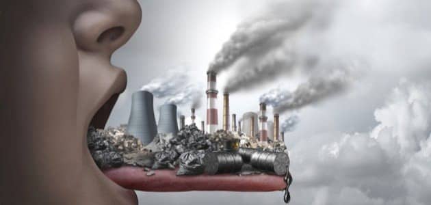 تأثير التلوث على الصحة والبيئة