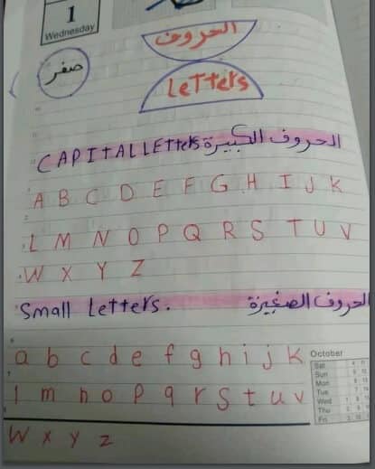 شيتات تأسيس قواعد اللغة الانجليزية من الصفر